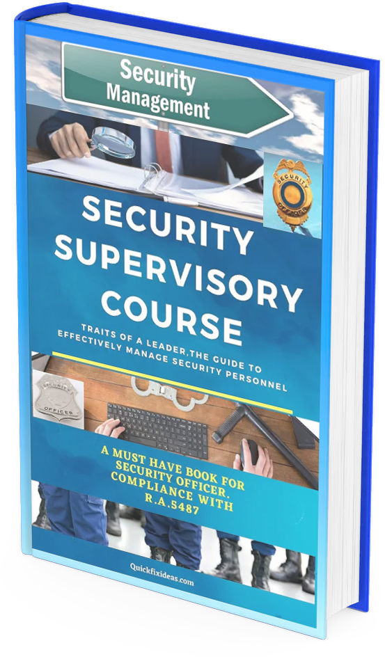 Security Supervisory course.