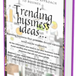 Trending business ideas.